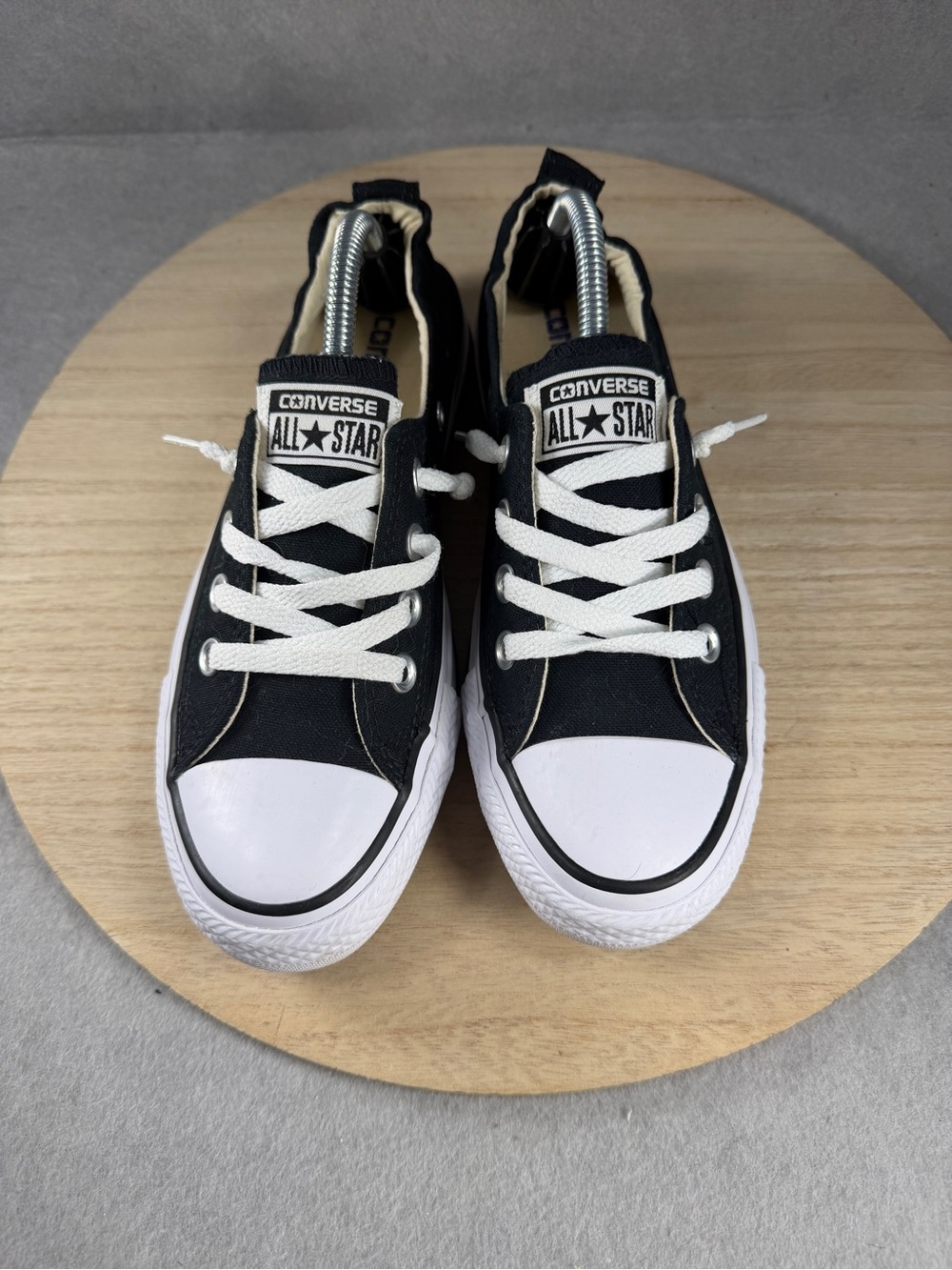 Converse Chuck Taylor All Star Shoreline Slip Women’s 7 Black White - Picture 2 of 8